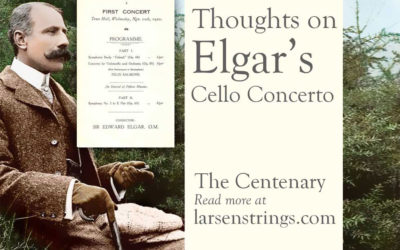 The Centenary: Elgar’s Cello Concerto