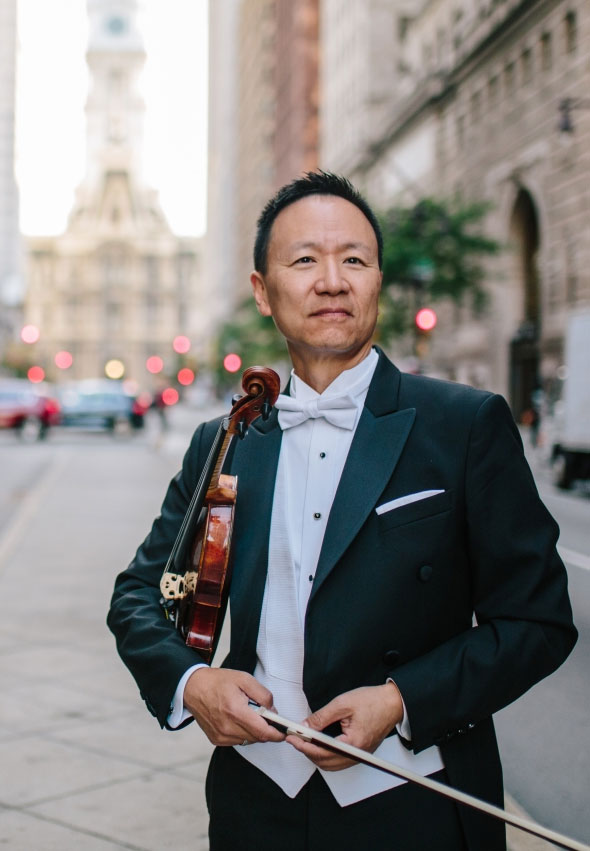 David Kim. Concertmaster, The Philadelphia Orchestra. David Kim. Concertmaster, The Philadelphia Orchestra.