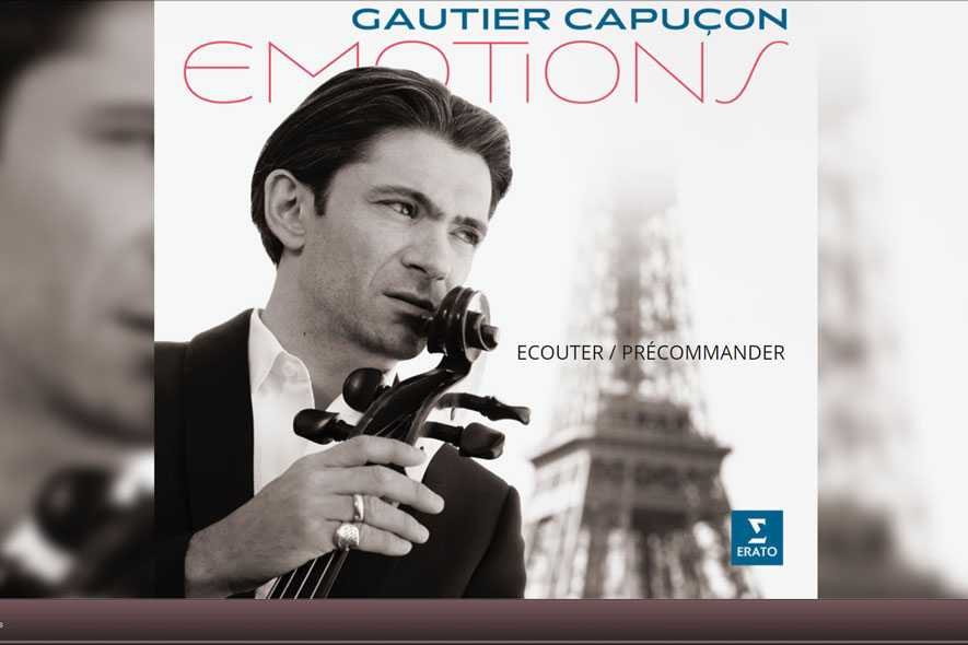 Gautier Capuçon Website