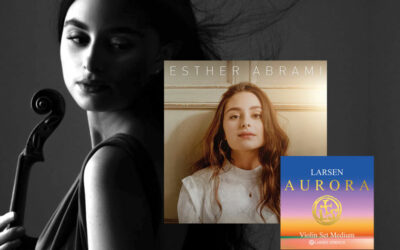 Esther Abrami with Aurora