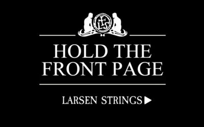 Hold the front page!