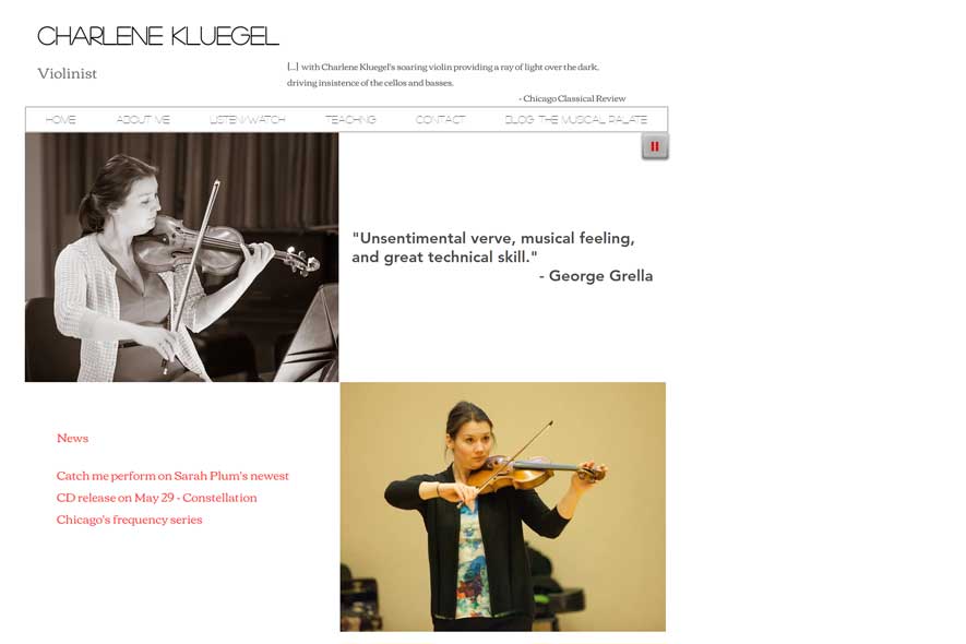 Charlene Kluegel Website
