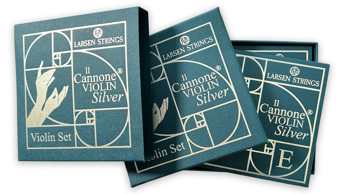 Larsen Strings Il Cannone Silver Violin Larsen Strings Il Cannone Silver Violin